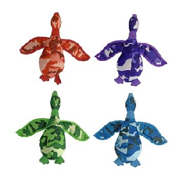 Mulitpet Camouflage Ducks, Assorted Colors, 13 inches, 1 count