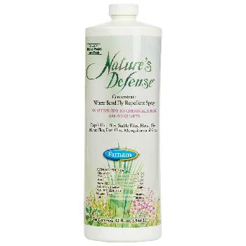 Farnam Nature's Defense Concentrate Fly Repellent 32 oz