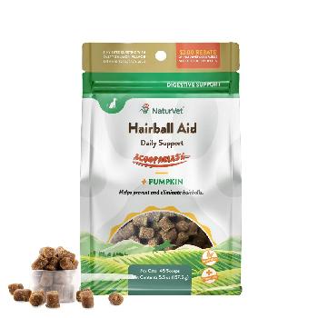 NaturVet Scoopables Hairball Aid Daily Support For Cats, 5.5 oz