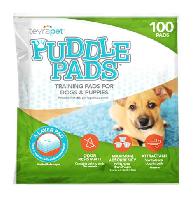 TevraPet Puddle Pads for Dogs and Puppies, 100 pads