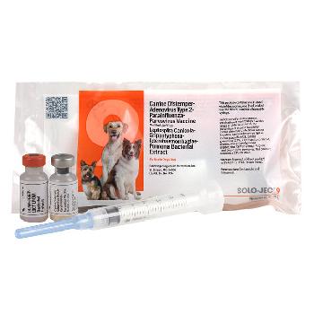 Solo-Jec 9 Vaccine for Dogs, 1 single dose with syringe