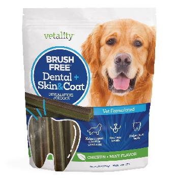 Vetality Dental + Skin & Coat for Dogs, 10 ounces