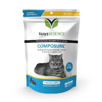 VetriScience Calm Composure Cat Soft Chews 30 ct