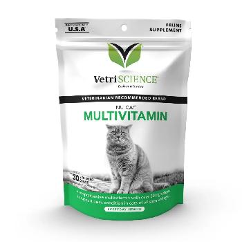 VetriScience NuCat MultiVitamin Cat Soft Chews 30 ct