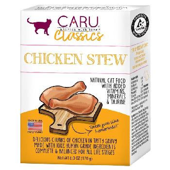 Caru Cat Classic Stew Chicken, 6 oz