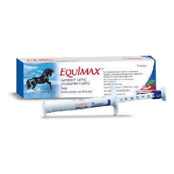 Equimax Paste (ivermectin 1.87%, praziquantel 14.03%) for horses, single dose, 6.42 gm