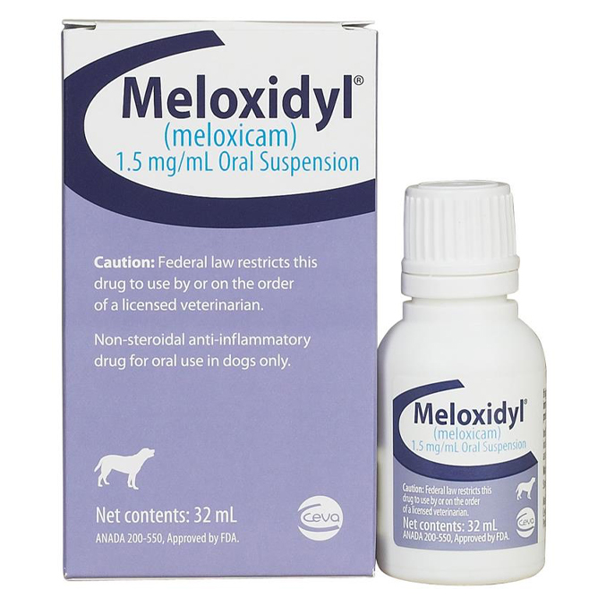 Meloxidyl (meloxicam) 1.5mg/ml Oral Suspension 32 ml Bottle Pet