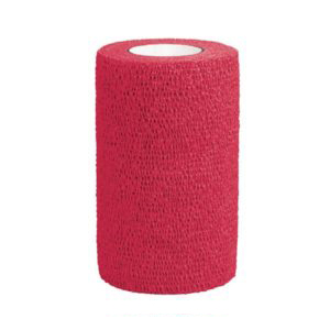 3M Vetrap Bandaging Tape, 4 Inches, Red