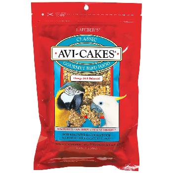 Lafeber Classic Avi-Cakes Macaw & Cockatoo Bird Food, 1-lb bag