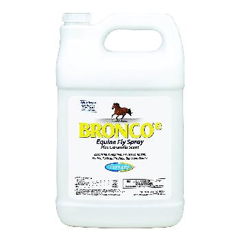 Bronco Equine Fly Spray Plus Citronella Scent, 1 gallon