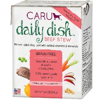 Caru Daily Dish Beef Stew for Dogs - 12.5 oz