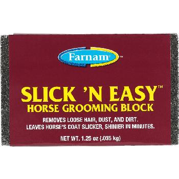 Farnam Slick 'N Easy Horse Grooming Block 1.25 oz
