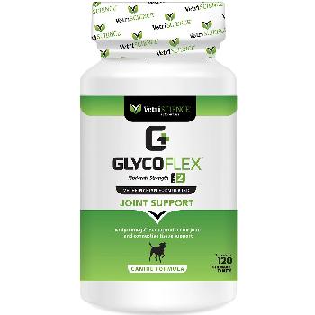 VetriScience GlycoFlex Stage 2 Chewable Tablets for Dogs, 120 count