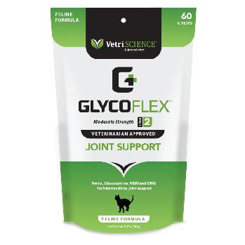 VetriScience GlycoFlex Phase II Feline Bite-Sized Chews 60 count