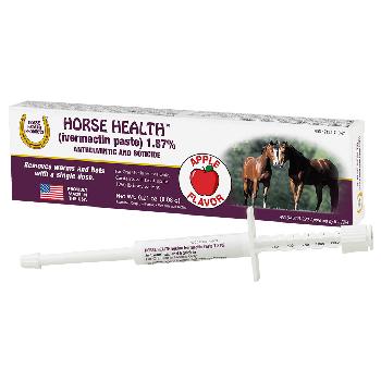 Horse Health Equine Ivermectin Paste 1.87%, Anthelmintic and Boticide, .21 ounces