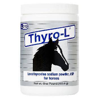 Thyro-L (levothyroxine sodium powder, USP) for Horses, 1 pound