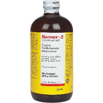 Nemex-2 Oral Liquid Dog Wormer 16 oz