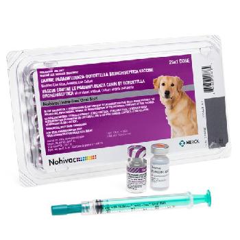 Nobivac Intra-Trac BbPi Canine Vaccine 25 x 1 single dose w/ Syringes