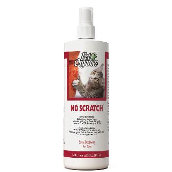 NaturVet Pet Organics No Scratch Spray for Cats, 16 oz