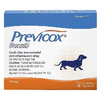 Previcox Chewable Tablets for Dogs (firocoxib), 57 mg, 60 ct