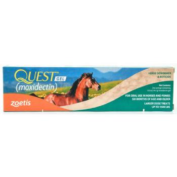 Quest (moxidectin) 2% Equine Oral Gel, 14.4 gm Single dose