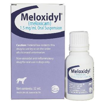 Meloxidyl (meloxicam) 1.5mg/ml Oral Suspension 32 ml Bottle