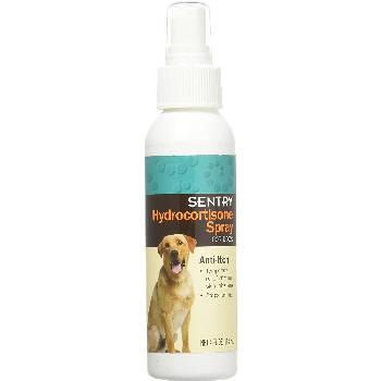 Sentry Hydrocortisone Spray for Dogs 4 oz