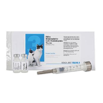 Solo-Jec Feline 3 Vaccine, 1 single dose with syringe