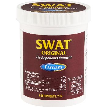 Farnam SWAT Original Pink Fly Repellent Ointment for Horses and Dogs 7 oz