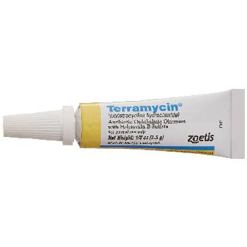Terramycin Ophthalmic Ointment with Polymyxin B Sulfate for Dogs and Cats, 3.5 grams