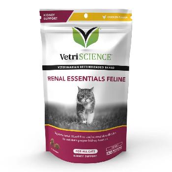 VetriScience Renal Essentials Cat Soft Chews 120 ct