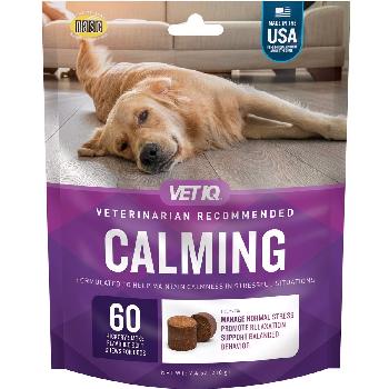 VetIQ Calming Soft Chew Calming Supplement for Dogs, 60 count