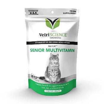 VetriScience NuCat Senior Cat Soft Chews 30 ct