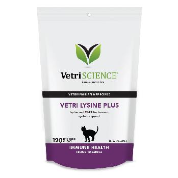 Vetri-Science Vetri-Lysine Plus Bite Sized Chews 120 ct