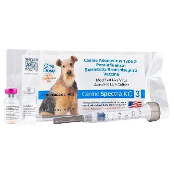 Spectra KC3 vaccine for dogs, single dose with dropper